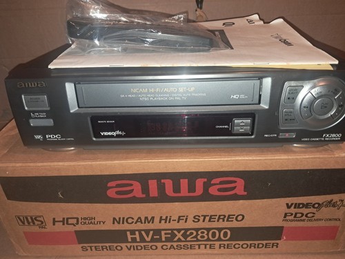 Aiwa fx2800 vhs video - vhs,