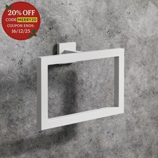 Bathroom WC Matt White Square