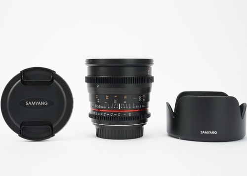 Samyang 50mm vdslr as umc - t1.5,