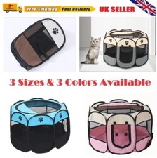 Soft Portable Foldable Fabric Dog Crate Cat Cage Pet Travel Puppy Play Pen Tent