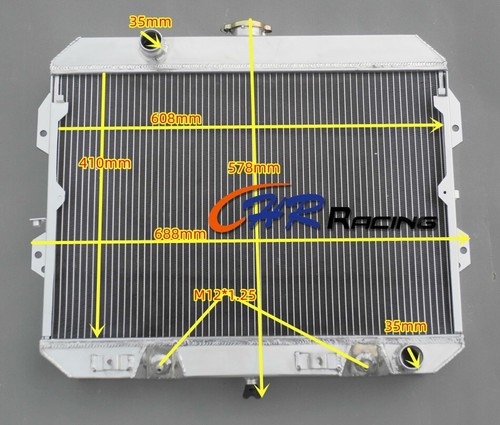 3row aluminum radiator for - aluminum,