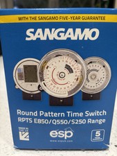 Sangamo Round Pattern Time