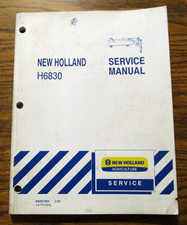 New Holland H6830 Mower Conditioner Service Repair Shop Manual 84207322 ORIGINAL