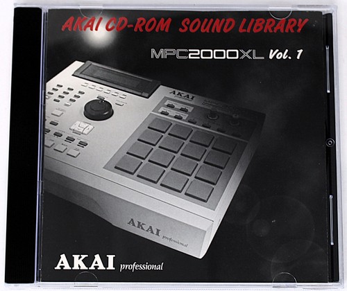 Akai sound library - sound, mpc2000xl