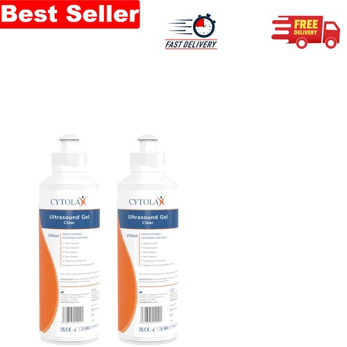 Thick clear ultrasound - clear, gel
