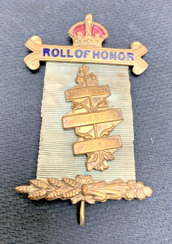 Roll honour raob medal - honour,