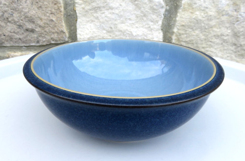 Denby blue jetty soup cereal - blue,