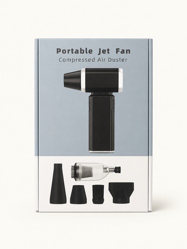 Portable jet fan compressed - jet,