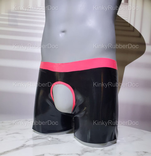 Men handmade latex chap - handmade,
