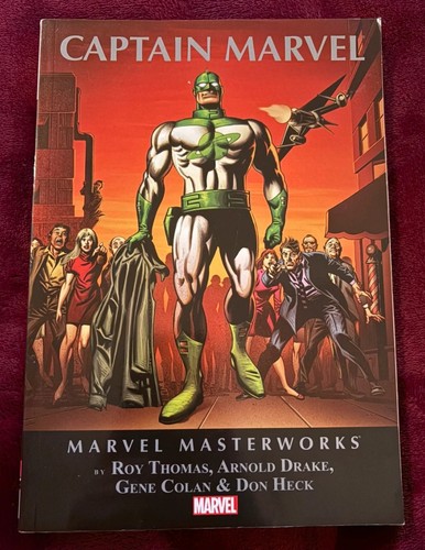 Marvel masterworks captain - marvel,