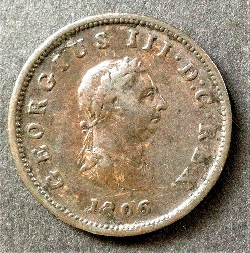 1806 king george - 1806, half