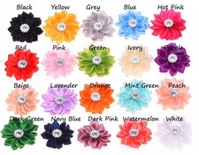 DIY Satin Daisy Flower With