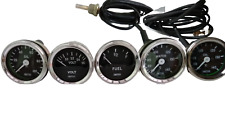 Smiths-52mm-Kit-Temp-Oil-Fuel-Oil Temp Gauge Volt +Amp Gauges