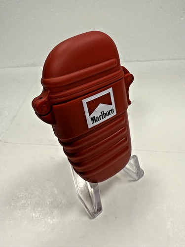Marlboro gas lighter - marlboro, red