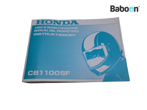 Owners manual honda 1100 sf - manual,