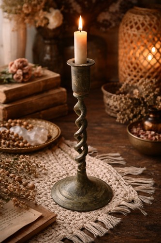 Vintage brass barley - vintage,