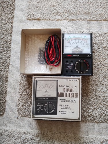 Micronta range multi - 18, tester