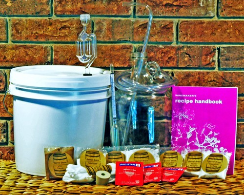 One gallon wine equipment - one,