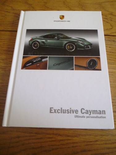 Porsche cayman exclusive - porsche,