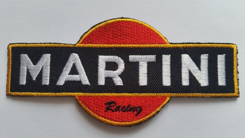 Martini racing sew iron - racing,