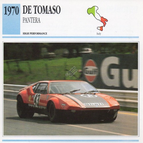 1970 tomaso pantera racing - pantera,