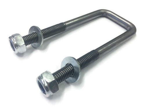 M12 square plated bolt - square,