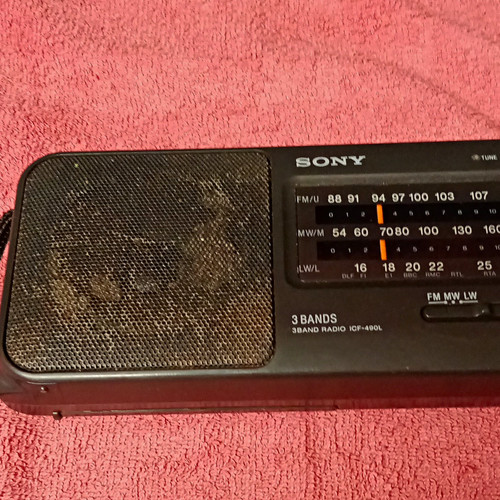 Sony icf 490l lw - sony, fm/mw/lw