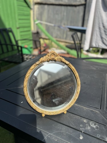 Vintage bevelled edge oval - bevelled,