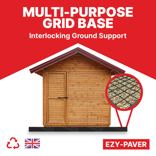 Plastic shed base - plastic,