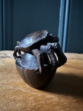 Antique Japanese NETSUKE crab