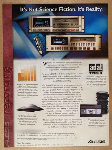1999 alesis xt20 lx20 - 1999,