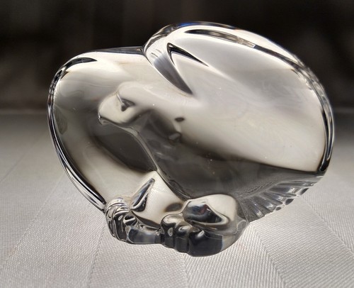 Steuben glass eagle hand - steuben,