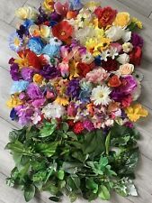 100 x Flower Heads & Craft