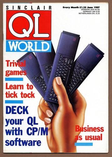 Magazine sinclair ql world - sinclair,