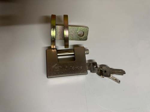 Trailer ring hitch lock - hitch, anti