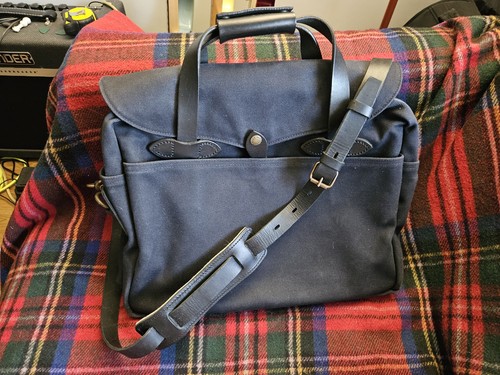Filson rugged twill briefcase - twill,