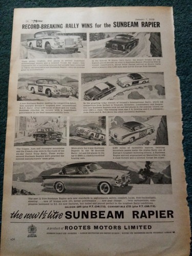 B9o ephemera 1953 advert - b9o,