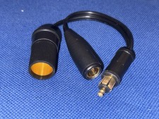 HELLA PLUG TO CIG SOCKET & HELLA SOCKET ADAPTER  cigar truck bike power socket