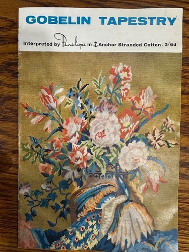 Vintage gobelin tapestry - vintage,