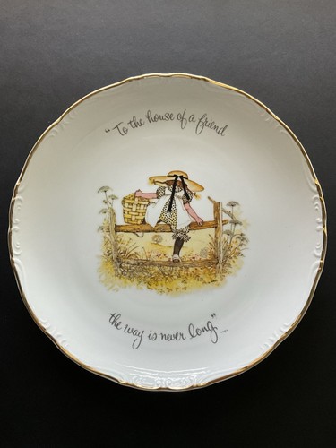 Holly hobbie collectible - collectible, plate