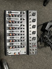 Behringer Xenyx 1002B 10-Input Passive 2-Bus Audio Mixer - Black