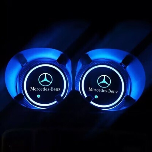 2pcs rgb led car - car, cup