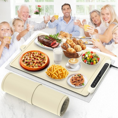 Electric food warmer tray - food,