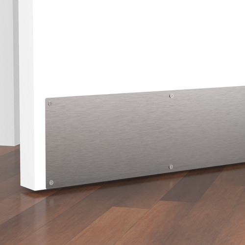 Brushed stainless steel kick - brushed,