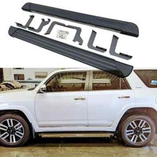 2PCS Side Steps Running Boards Nerf Bars Fits For Toyota 4Runner N280 2010-2024