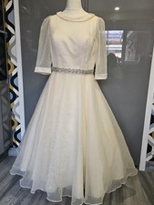 Stunning Tea Length Bridal