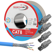 Cat 8 Laying Cable Network Lead CAT 8.1 Lead Ethernet LAN Cat8 RJ45 Male