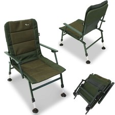 NGT XPR Carp Coarse Fishing Sturdy Chair with Arm Rests with Mud Feet Brand New