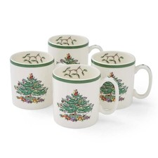 Spode Christmas Tree Mug, Set