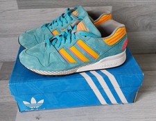 Adidas Mens ZX710 Uk Size 6 Samba Blue Sunshine Trainers Boxed M25079